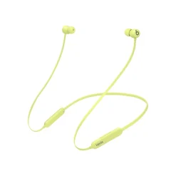 Beats By Dr. Dre Beats Flex Wireless Earbuds Headphones, Bluetooth, Yuzu Yellow (MYMD2LL/A)