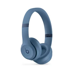 Beats Solo 4 Wireless On-Ear Headphones, Bluetooth, Slate Blue (MUW43LL/A)