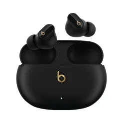 Beats Studio Buds + Wireless Noise Canceling Bluetooth Earbuds, Black/Gold (MQLH3LL/A)