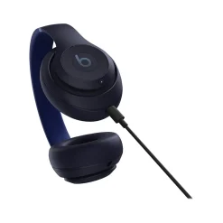 Beats Studio Pro Wireless Active Noise Canceling Bluetooth Surround Sound Headset, Navy (MQTQ3LL/A)