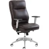 Beautyrest Platinum Abott Mid-Back Task Chair, Brown (49608BR)
