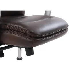 Beautyrest Platinum Abott Mid-Back Task Chair, Brown (49608BR)