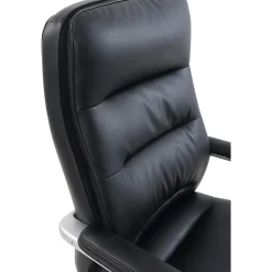 Beautyrest Platinum Sofil Bonded Leather Executive Chair, Black (49404B)