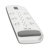 Belkin 12 Outlets Surge Protector, 6' Cord, White (BV112050-06)