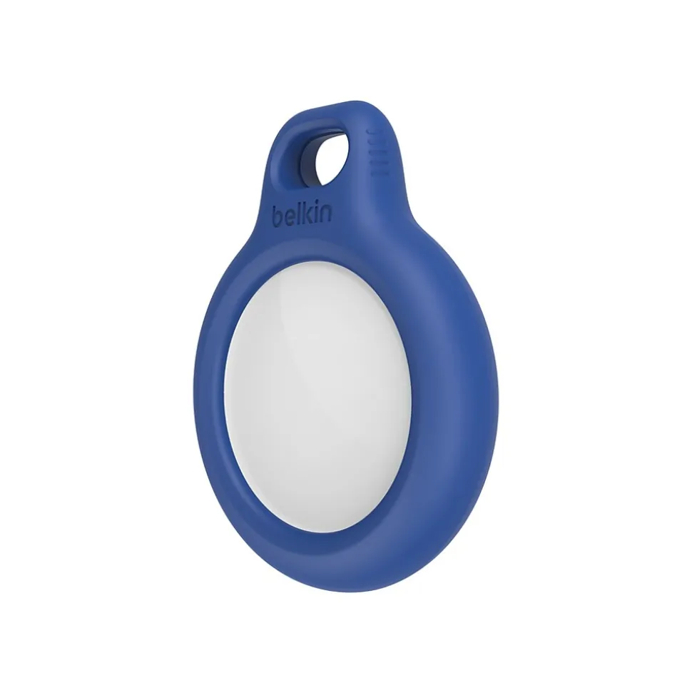 Belkin AirTag Secure Holder with Strap, Blue (F8W974btBLU)