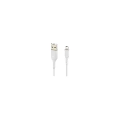 Belkin BOOST CHARGE 3.3' Lightning to USB A Cable, White (CAA001BT1MWH)