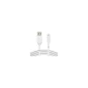 Belkin BOOST CHARGE 6.56' Lightning to USB A Cable, White (CAA001BT2MWH)