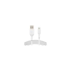 Belkin BOOST CHARGE 6.56' Lightning to USB A Cable, White (CAA001BT2MWH)
