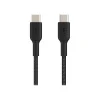 Belkin BOOST CHARGE 6.56' USB Type-C to Type-C Power Cable, Male to Male, Black (CAB004BT2MBK)