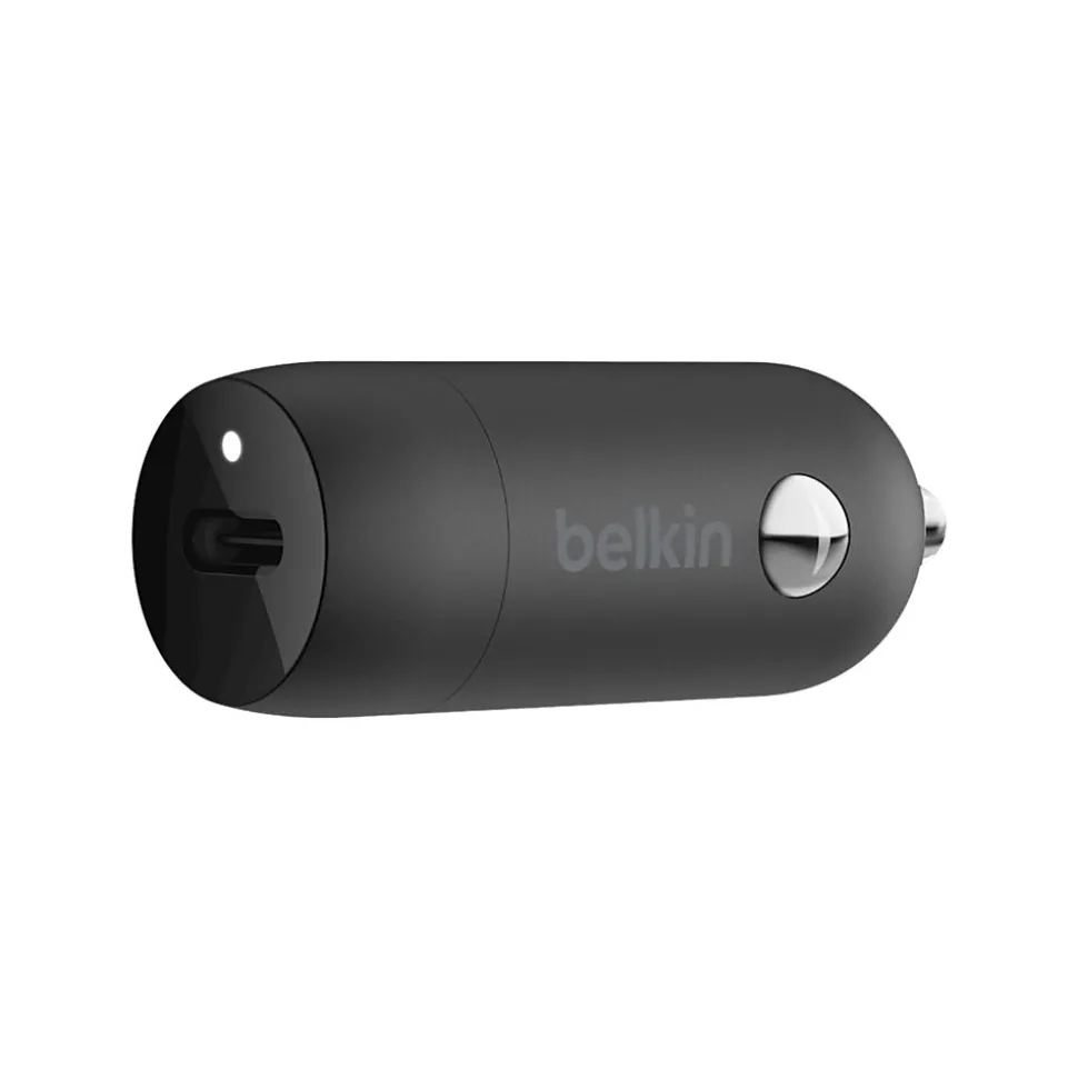 Belkin BOOST CHARGE USB Car Charger for Tablet/Cellular Phone, Black (CCA003BTBK)