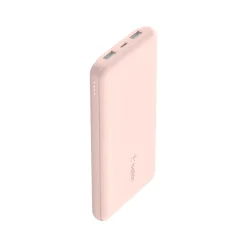 Belkin BOOST CHARGE USB Power Bank, 10000mAh, Rose Gold (BPB011BTRG)