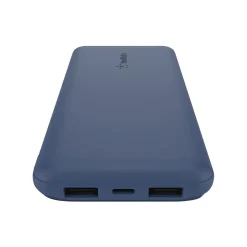 Belkin BOOST CHARGE USB Power Bank, 10000mAh, Blue (BPB011BTBL)