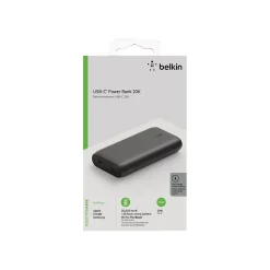 Belkin BOOST CHARGE USB Power Bank for Tablet/cellular phone, 20000mAh, Black (BPB002BTBK)