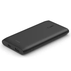 Belkin BOOST CHARGE USB-C PD Power Bank, 18W, 10,000 mAh + USB-C Cable, Black