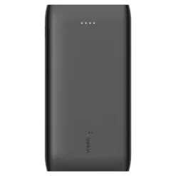 Belkin BOOST CHARGE USB-C PD Power Bank, 18W, 10,000 mAh + USB-C Cable, Black