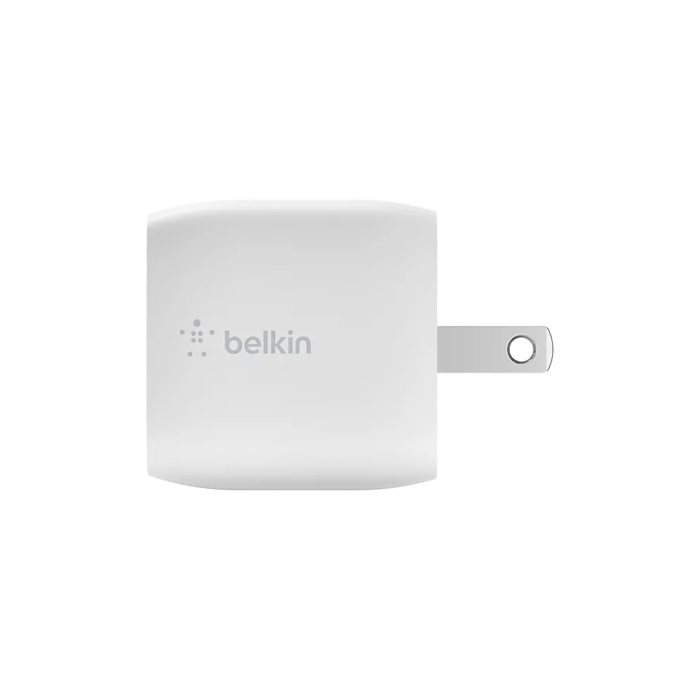 Belkin BOOST CHARGE USB-C Wall Charger for Multiple Brands, White (WCH001dq1MWH-B5)