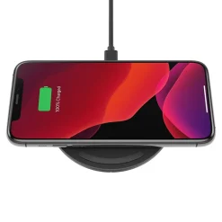 Belkin BOOST CHARGE 10W Wireless Charging Pad + QC 3.0 Wall Charger + Cable, Black