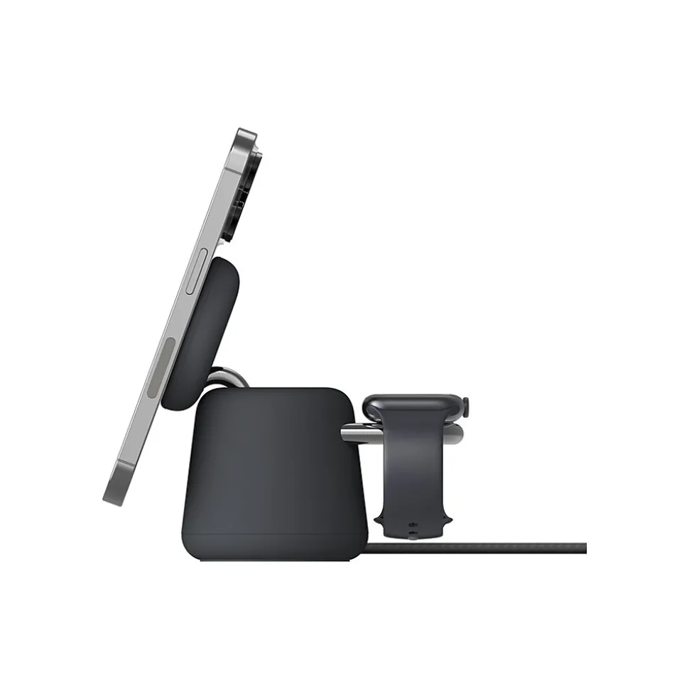 Belkin BoostCharge Pro MagSafe Wireless Charger for Cellular Phones and Smartphones, Charcoal (WIZ020ttH36)