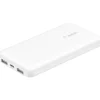 Belkin BoostCharge USB-A/USB-C Power Bank, 10000 mAh, White (BPB011btWH)