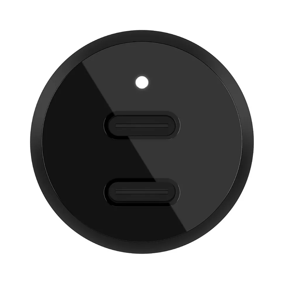 Belkin BoostCharge USB-C Car Charger, Black (CCB002BTBK)