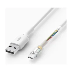 Belkin BoostCharge USB-C to USB-A Charging Cable, 3.3 ft., White, 2/Pack (CAB001bt1MWH2PK)