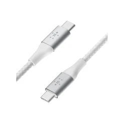 Belkin BoostCharge USB-C to USB-C Charging Cable, 6.6 ft., White (CAB004BT2MWH)