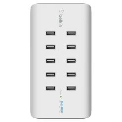 Belkin RockStar USB Charging Station for Most Smartphones, White (B2B139)