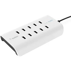 Belkin RockStar USB Charging Station for Most Smartphones, White (B2B139)