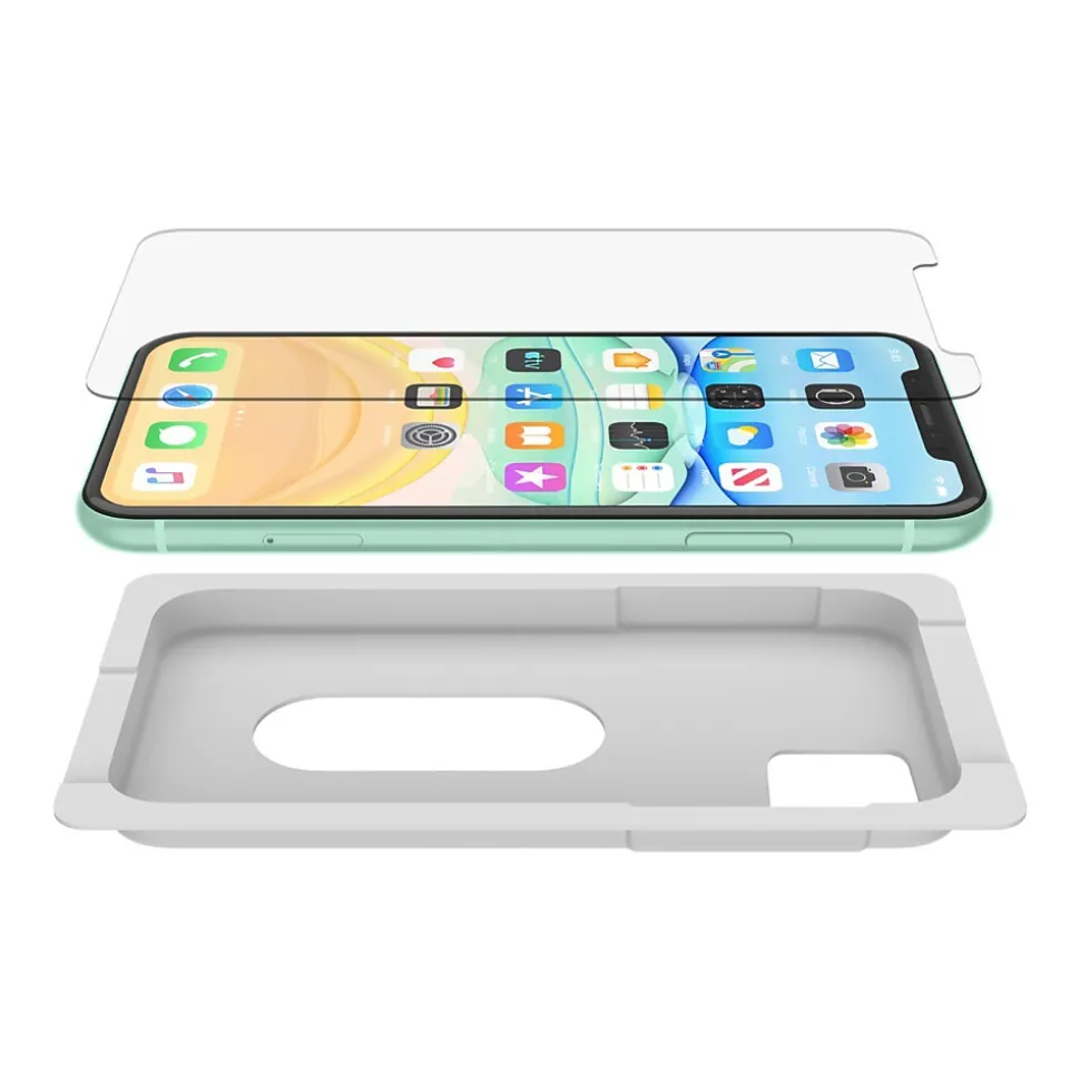 Belkin SCREENFORCE Tempered Glass Screen Protector for iPhone 11 (F8W948ZZ-AM)
