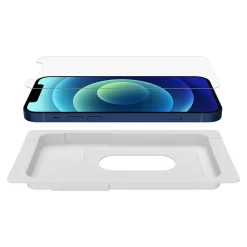 Belkin SCREENFORCE TemperedGlass Glass Screen Protector for iPhone 12/12 Pro (OVA037ZZ)
