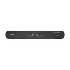 Belkin Universal 2nd Gen F1DN102KVM-UN-4 USB DisplayPort HDMI 2-Port Secure KVM Switch
