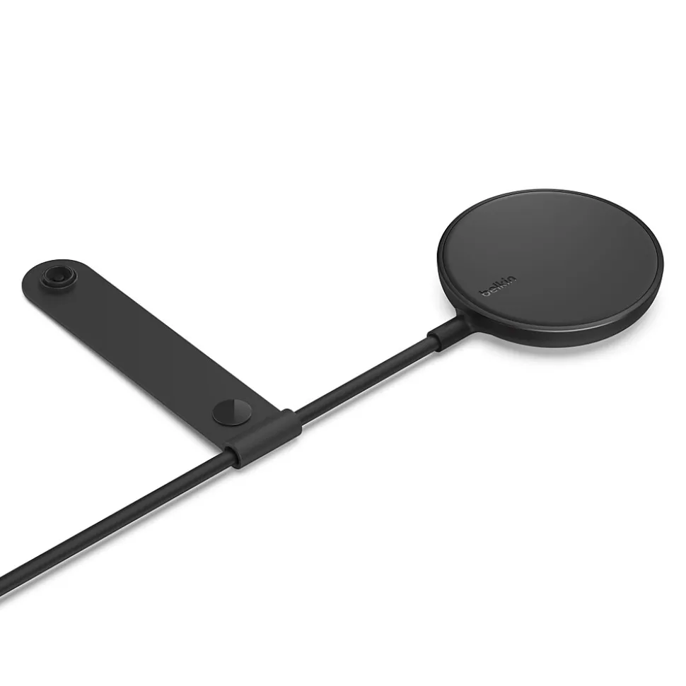Belkin 7.5W Magnetic Portable Wireless Charger Pad, Black (WIB003btBK)