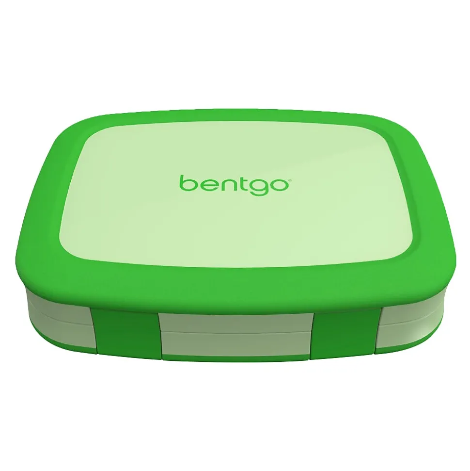 bentgo Kids Lunch Box, Green, 19 oz. (BGOKIDS-G)
