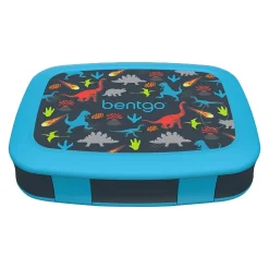 bentgo Kids Prints Dinosaur Lunch Box, Multicolor, 19 oz. (BGKDPT-DNO)