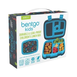 bentgo Kids Prints Dinosaur Lunch Box, Multicolor, 19 oz. (BGKDPT-DNO)