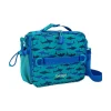 bentgo Kids Prints Sharks Lunch Bag, Blue (BGPTBAG-SHK)