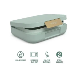 bentgo Modern Lunch Box, Mint Green, 44 oz. (BGOMDN-MG)
