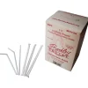 Berkley Square Polypropylene Straws 7.75", White, 400/Box (1245100)