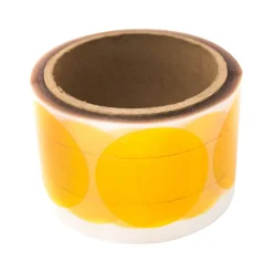 Bertech Masking Disks, 2"Dia, Amber, 250/Roll (PPD-2)