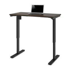Bestar 28 - 45'' Electric Height Adjustable Table, Dark Chocolate (65857-79)