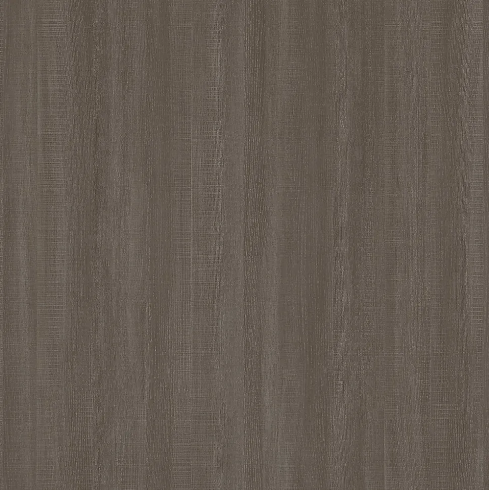 Bestar Logan 66"W U or L-Shaped Executive Office Desk with Pedestal and Hutch, Bark Grey (46410-47)