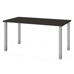 Bestar Universel 60" Table Desk, Deep Grey (65865-32)