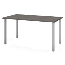 Bestar Universel 60" Table Desk, Bark Grey (65865-47)