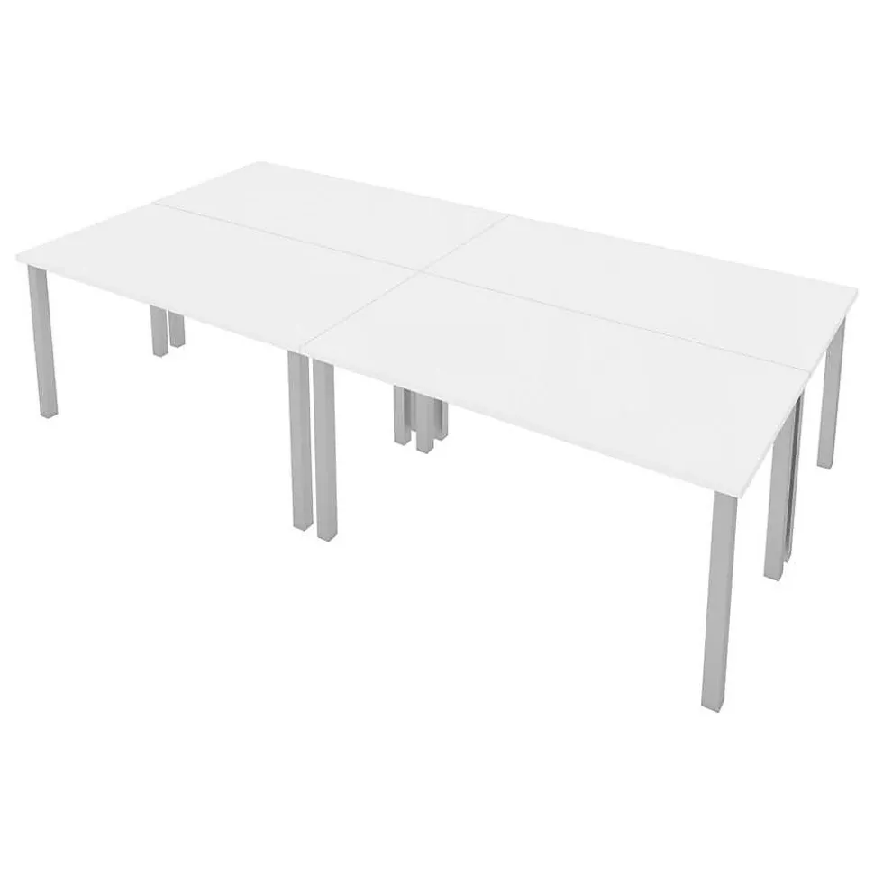 Bestar Universel 60" Table Desk, White (65901-000017)