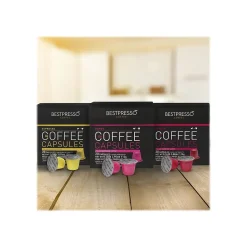 Bestpresso Variety Pack Coffee Capsules, 120/Carton (BST06104)
