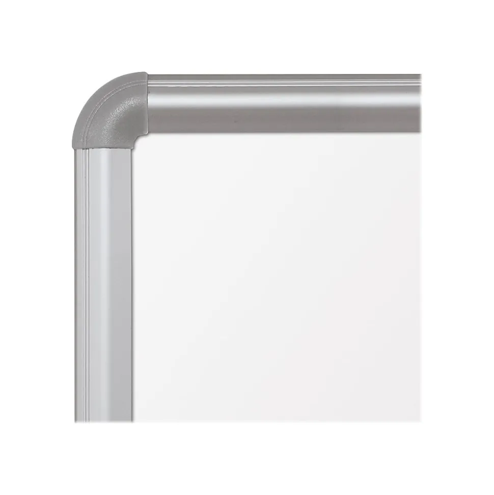 Best-Rite Magne-Rite Steel Dry-Erase Whiteboard, Anodized Aluminum Frame, 4' x 4' (219PD)
