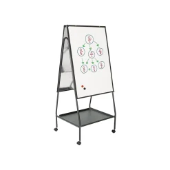 Best-Rite Wheasel Dry/Wet Erase Easel, 65
