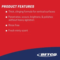 Betco Best Bet Abrasive Creme Cleanser, 32 oz., 12 Bottles/Carton (771200X)