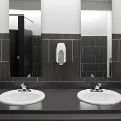 Betco Clario Universal 91819-00 Wall Mounted Hand Soap/Hand Sanitizer Dispenser, White (9181900)