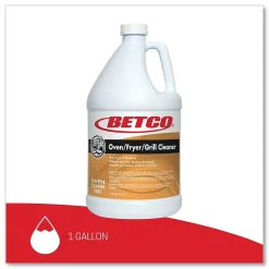Betco Oven/Fryer/Grill Cleaner, Characteristic Scent, 1 Gal. Bottle, 4/Carton (BET10010400)